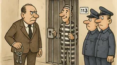 Dowcip: Naczelnik więzienia pyta strażników…