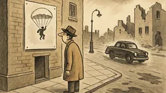 Dowcip: W Londynie wisi plakat o spadochronach