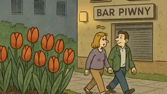 Dowcip: Kochanie, wiesz, że tulipany zasypiają?