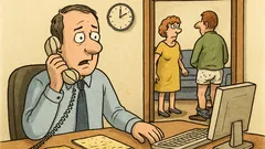 Dowcip: Dzwoni syn do ojca w pracy